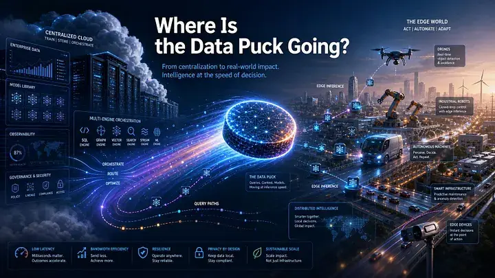 Where Is the Data Puck Going?